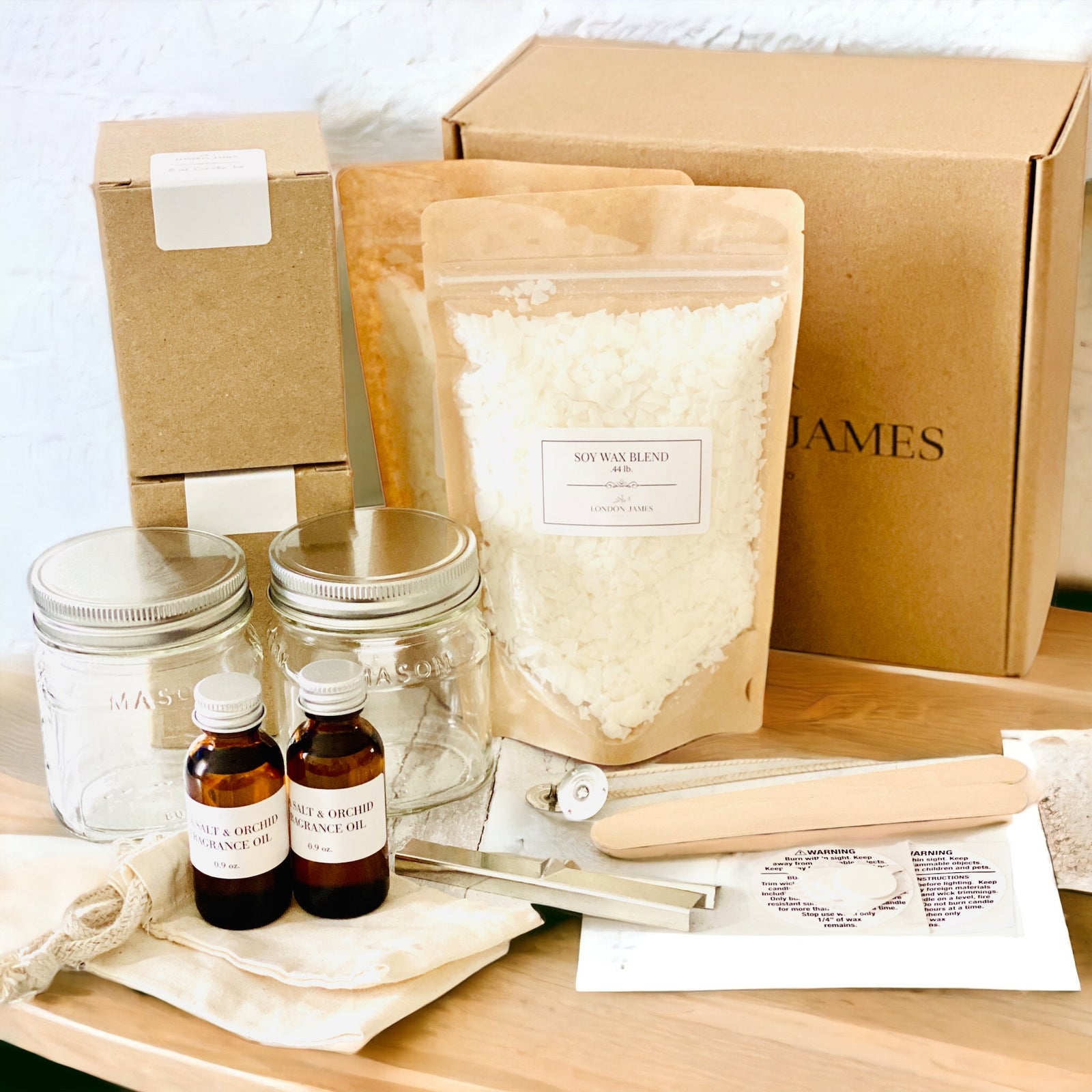 Candle Making Kit - Double Candle