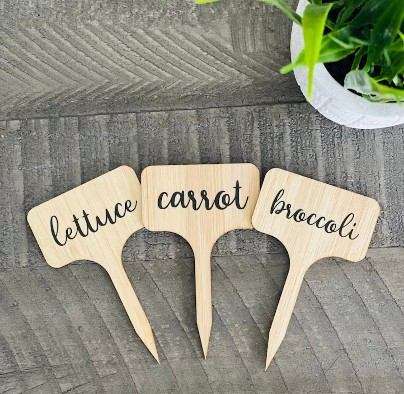Blank Garden Markers
