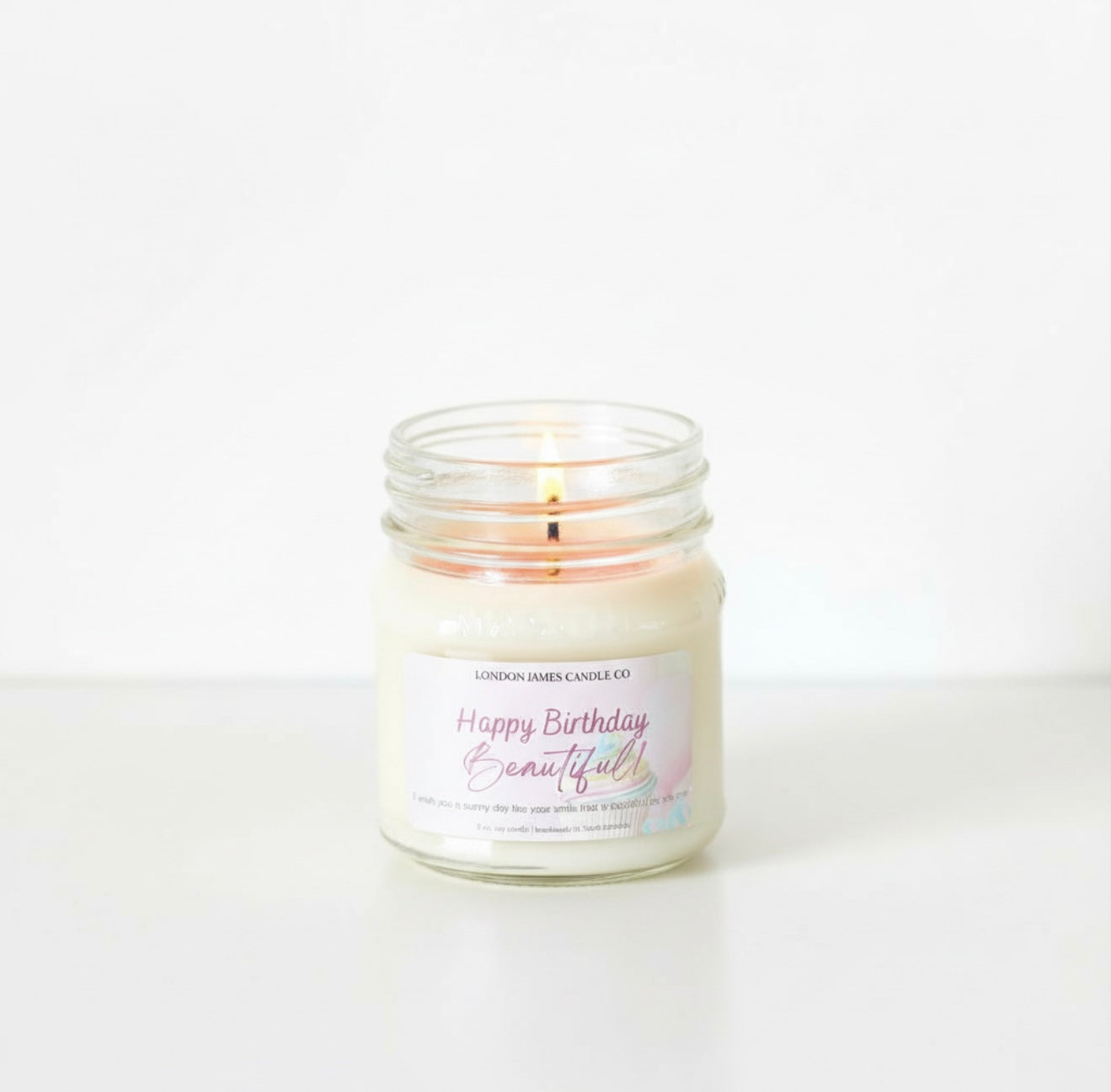Happy Birthday Soy Candle 8 oz.