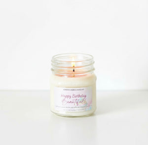 Happy Birthday Soy Candle 8 oz.