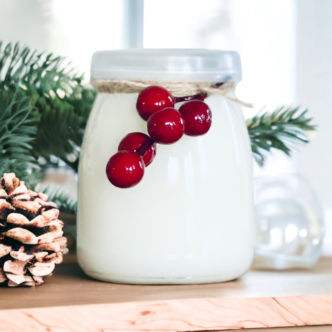 3.5 oz Cranberry Woods Soy Candle