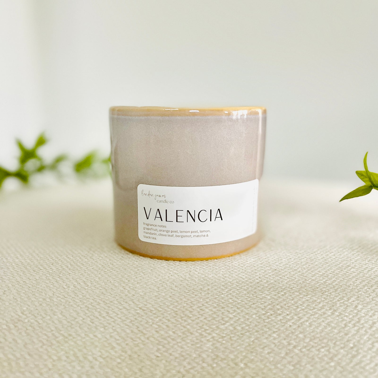 Ceramic Jar Home Decor Soy Candle