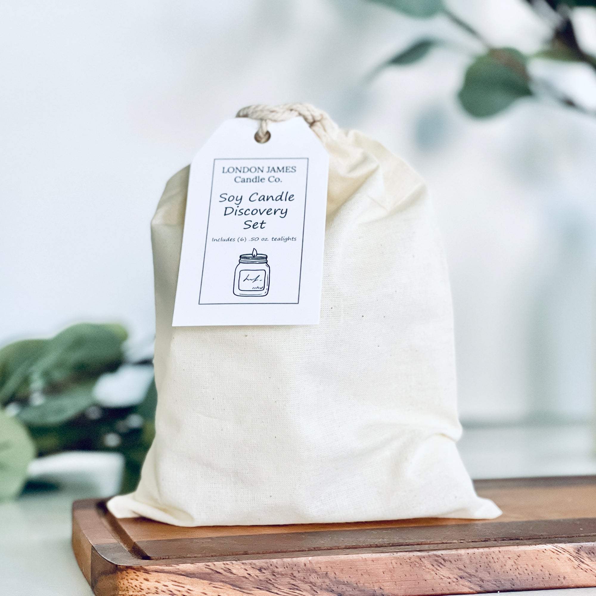 Soy Candle Discovery Set London James Candle Co
