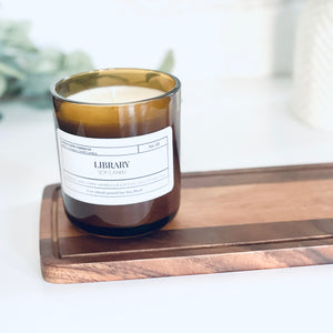 Library Soy Candle 12 oz.